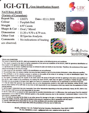 5.51 Ratti Natural Ruby with Govt Lab Certificate-(12210)